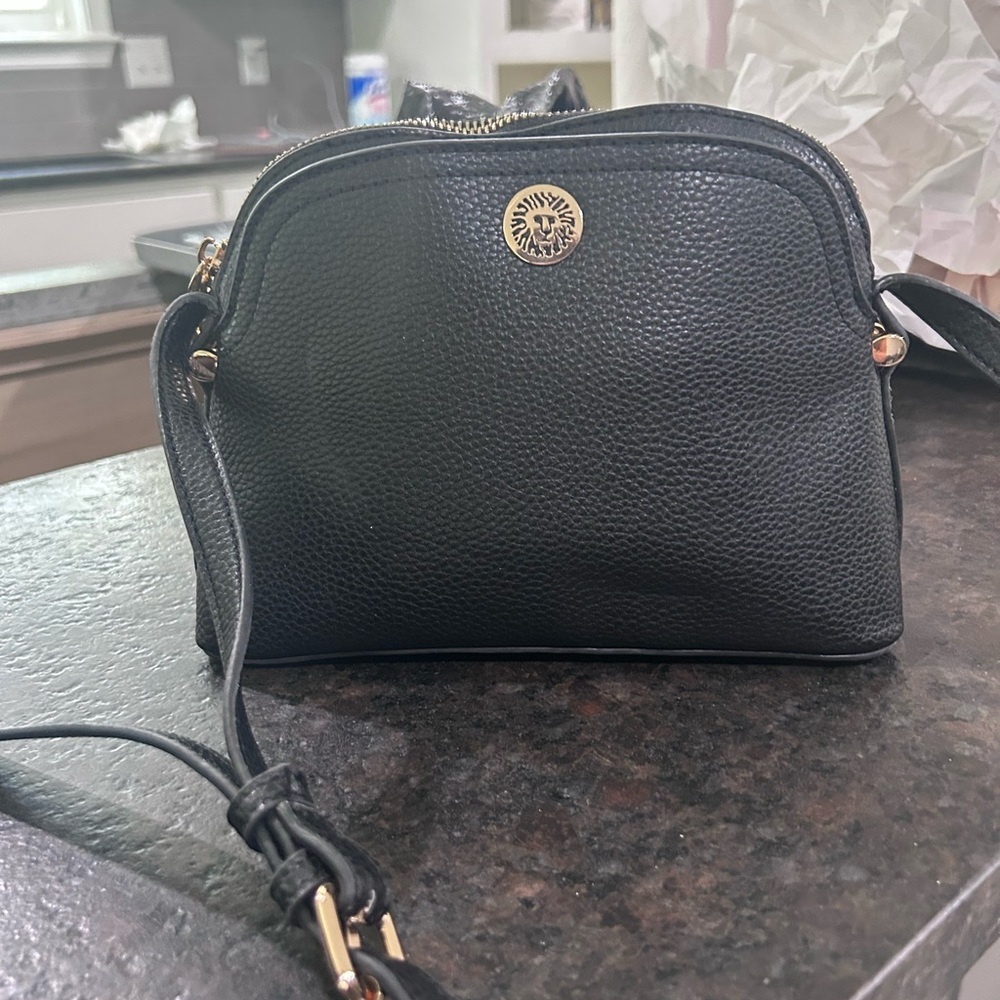 Anne Klein Black Crossbody Bag